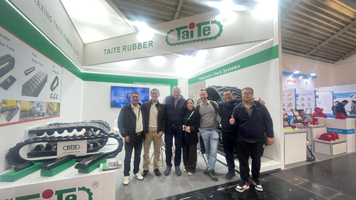 Últimos blogs da empresa sobre bauma 2025: impulsionar a inovação   Taite Rubber Tracks takes the stage