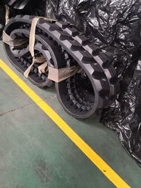 Trilhas de borracha resistentes de Kobelco, peças pesadas da estrutura do equipamento da substituição