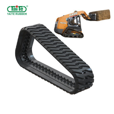 Bom preço. Trilhas contínuas 400x86BLx52 da borracha do elevado desempenho CTL para a CAIXA TR270 do carregador do boi do patim permitindo a movimentação de alta velocidade on-line