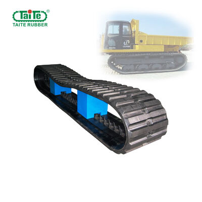 Bom preço. Pistas de borracha de alta tração 800x150x67 com padrão de trilho de borracha resistente para porta Komatsu CD110R on-line