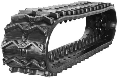 Bom preço. Pistas de borracha de 230 mm com padrão de trilha de ferro para cortador de campo automático Robo Vario on-line