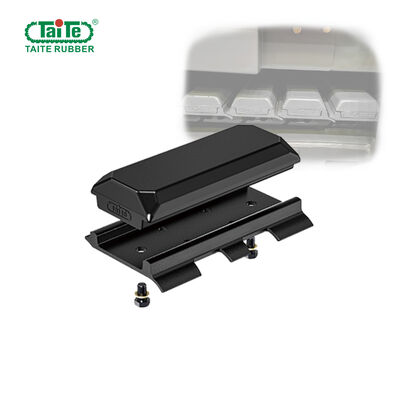 Bom preço. O tipo rachado trilha de borracha do Paver acolchoa a resistência da alta temperatura da largura de 300MM on-line